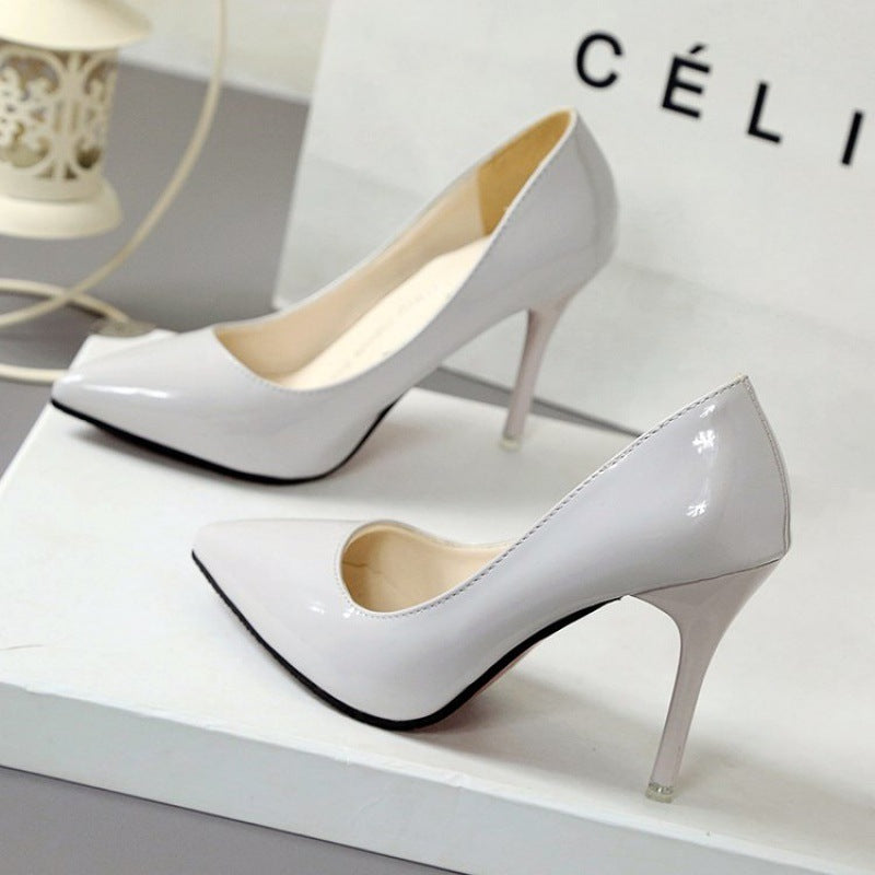 Chic Nude Stiletto Heels