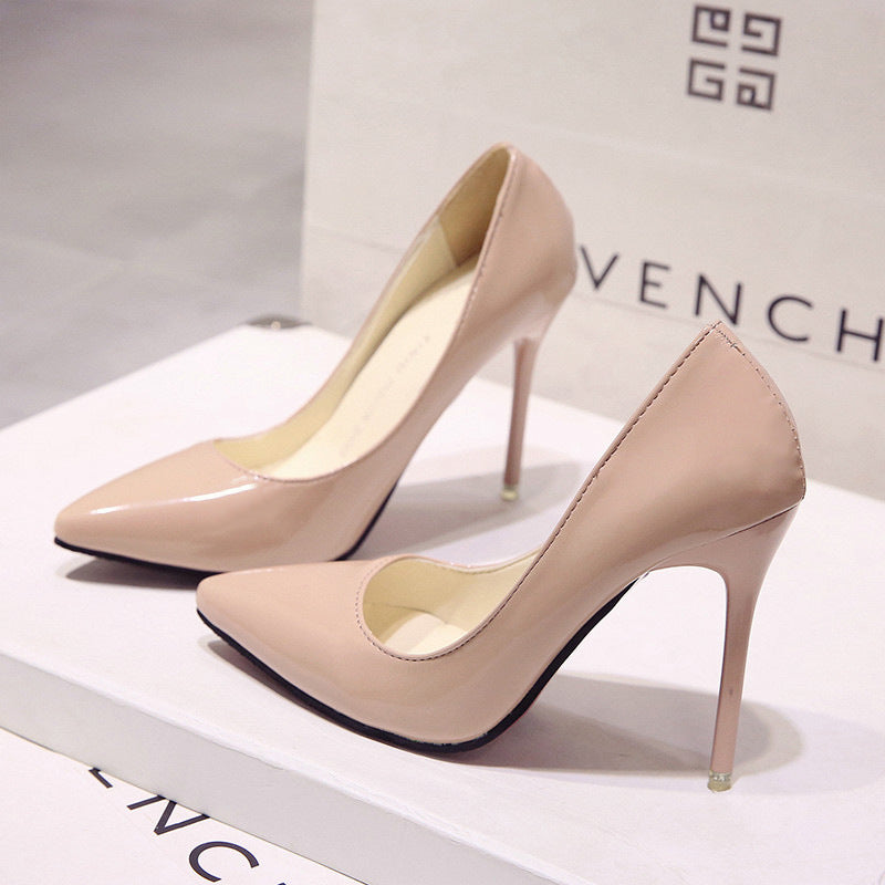 Chic Nude Stiletto Heels
