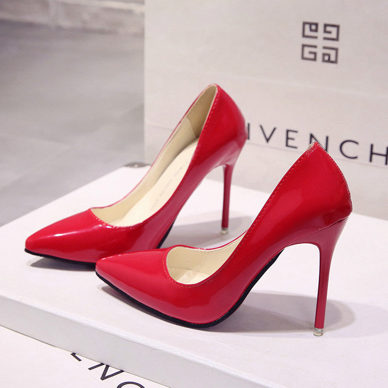 Chic Nude Stiletto Heels