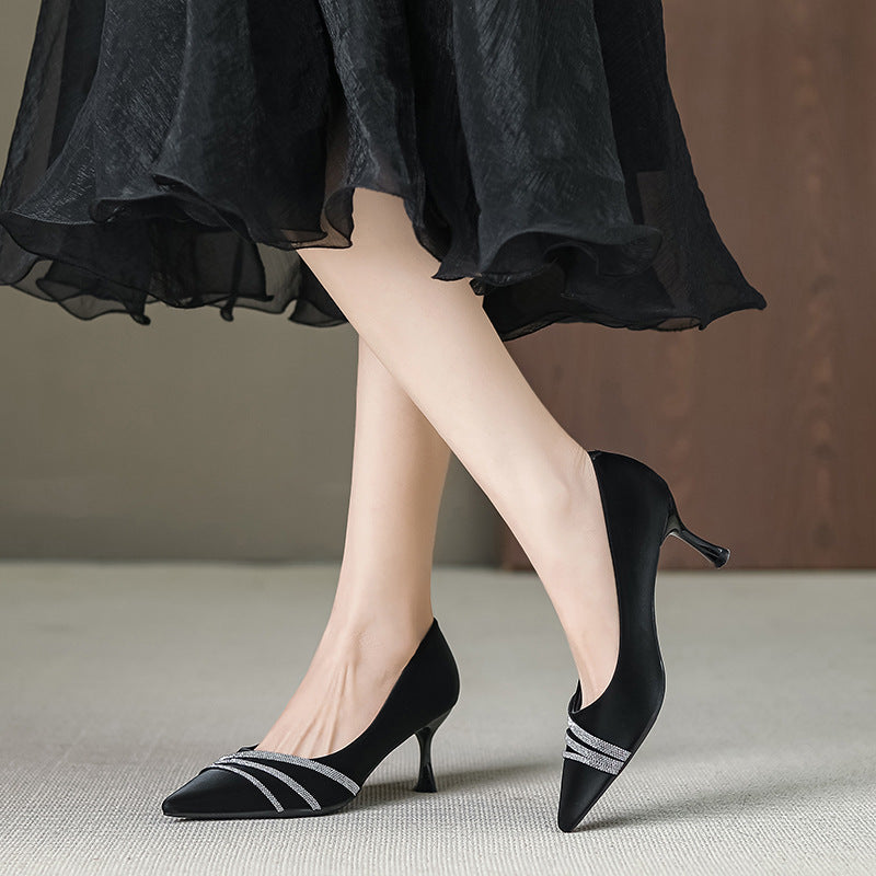 Classic Pointed Stiletto Heels for Women