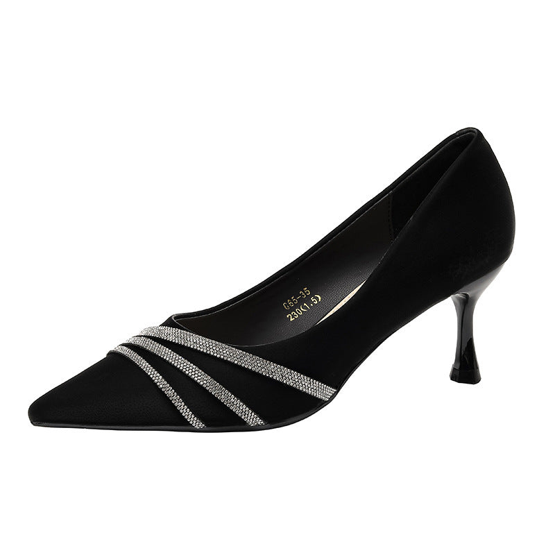 Classic Pointed Stiletto Heels for Women