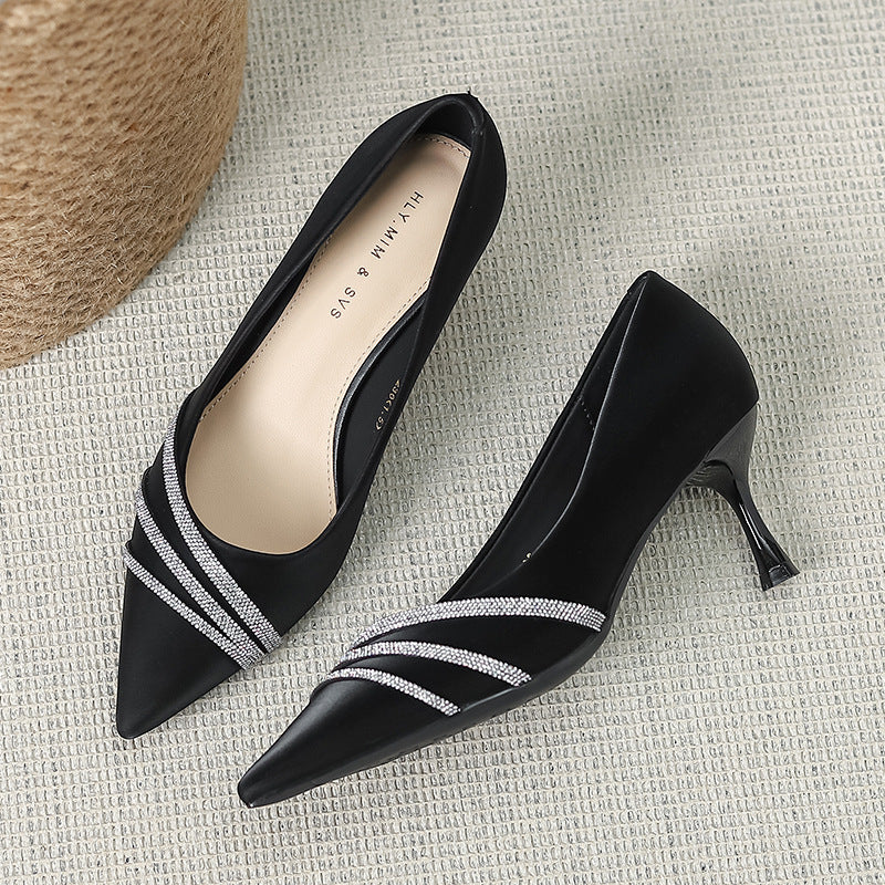 Classic Pointed Stiletto Heels for Women