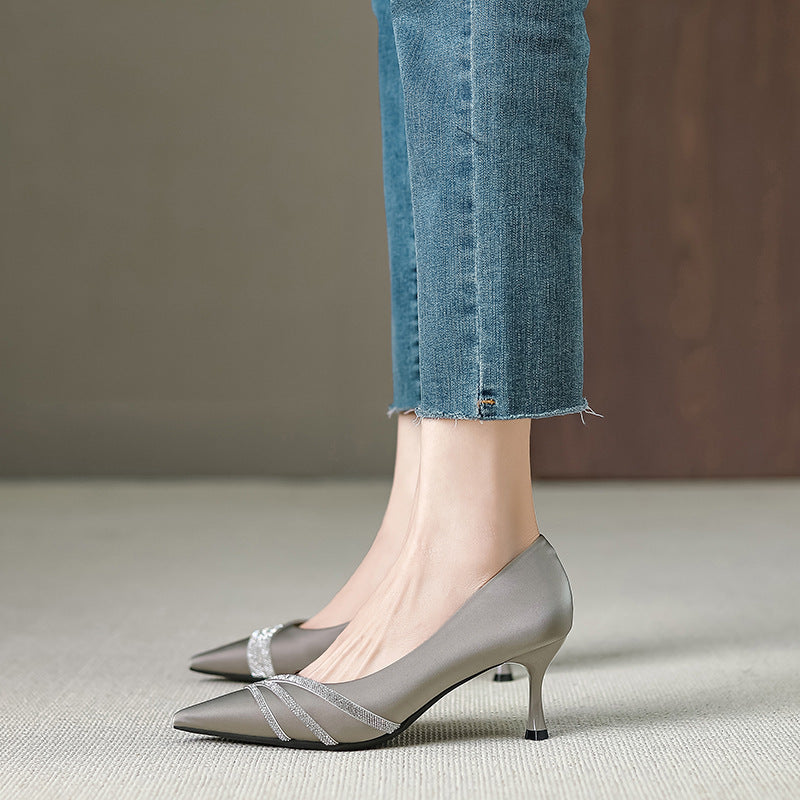 Classic Pointed Stiletto Heels for Women