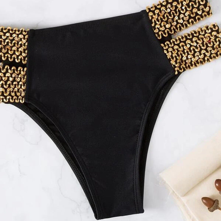 Women’s Hollow Out Bikini Set – Split Swimsuit