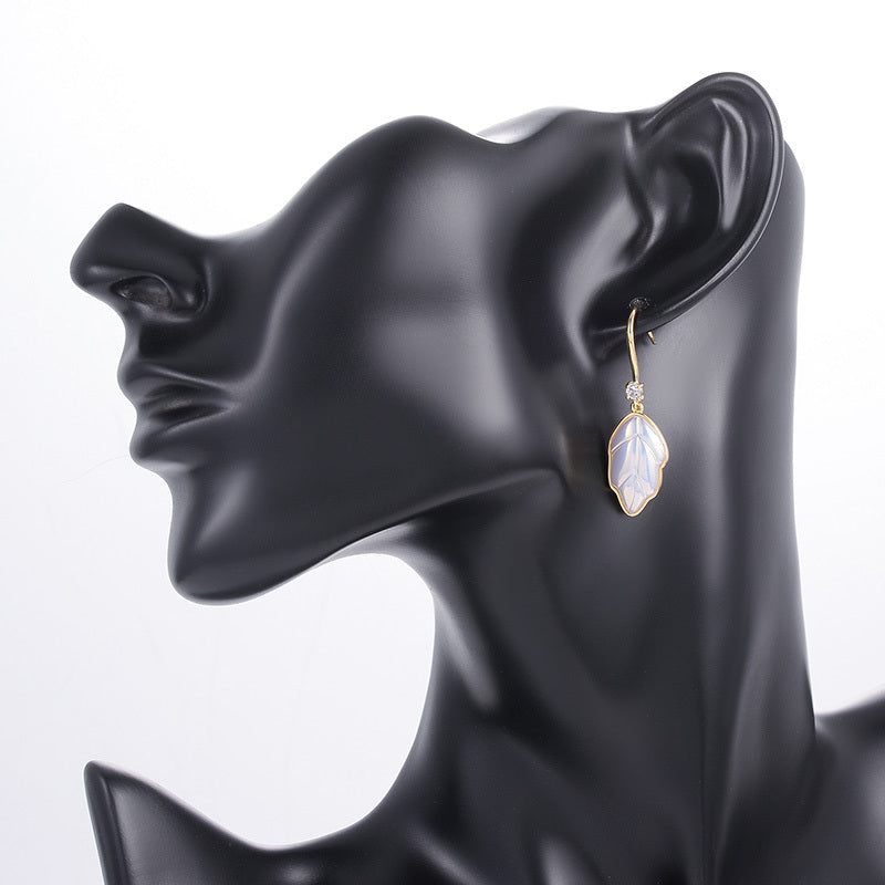 French Retro Irregular Statement Earrings