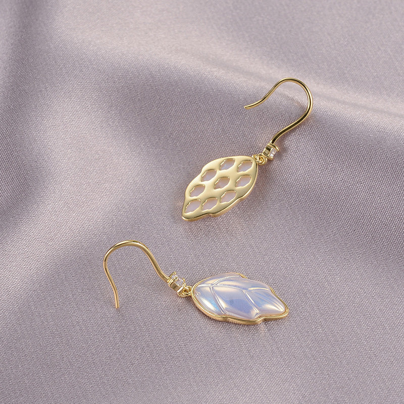 French Retro Irregular Statement Earrings