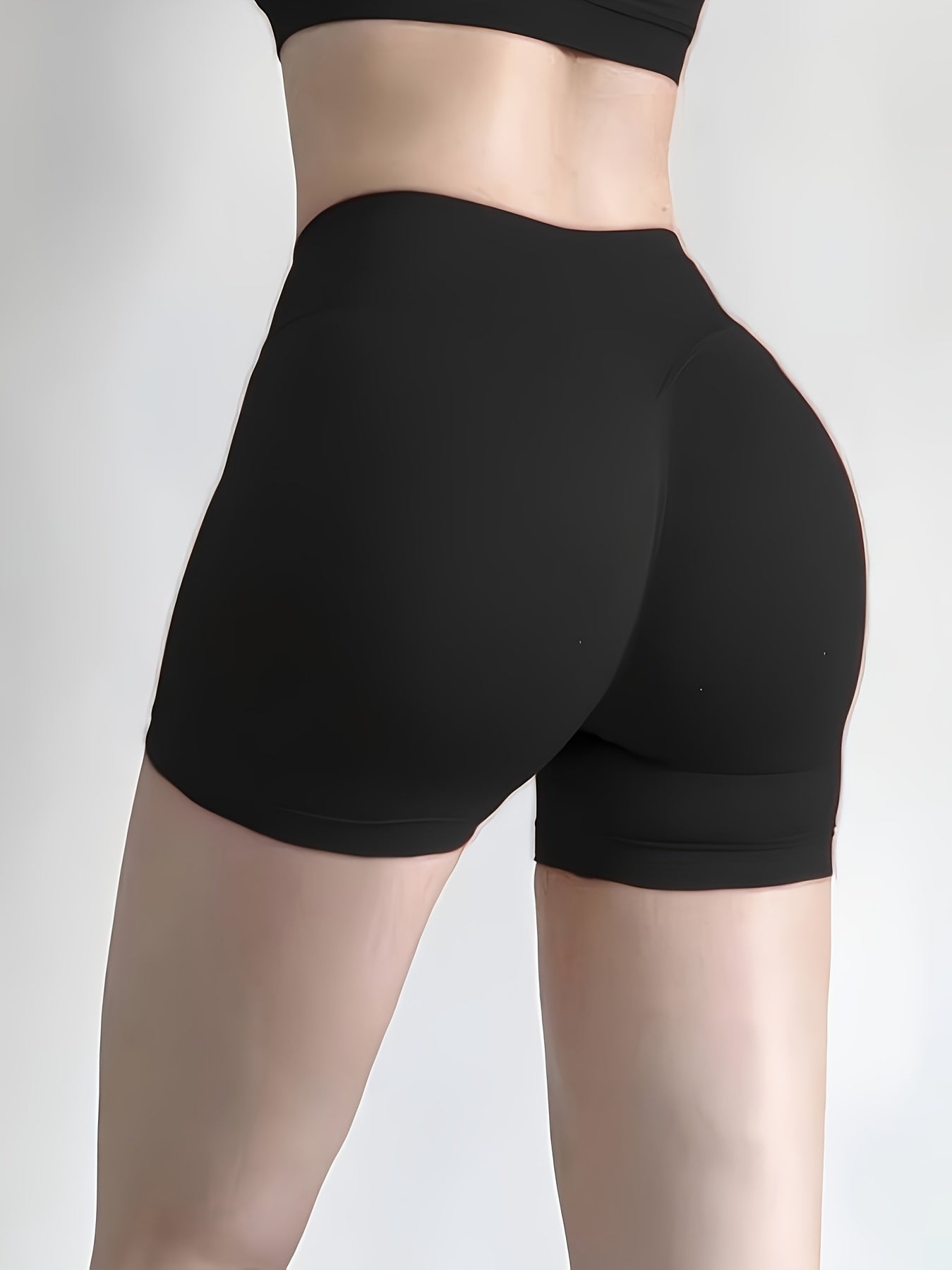 Quick-Dry High-Waisted Workout Shorts