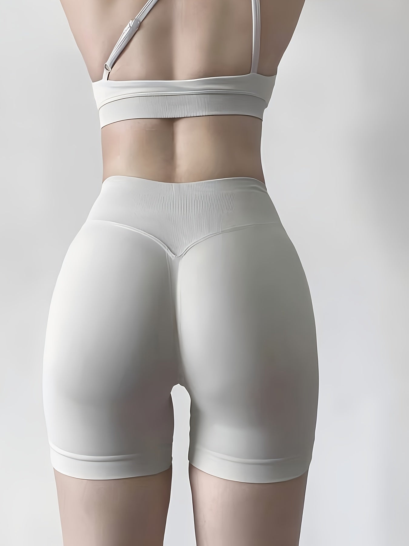Quick-Dry High-Waisted Workout Shorts