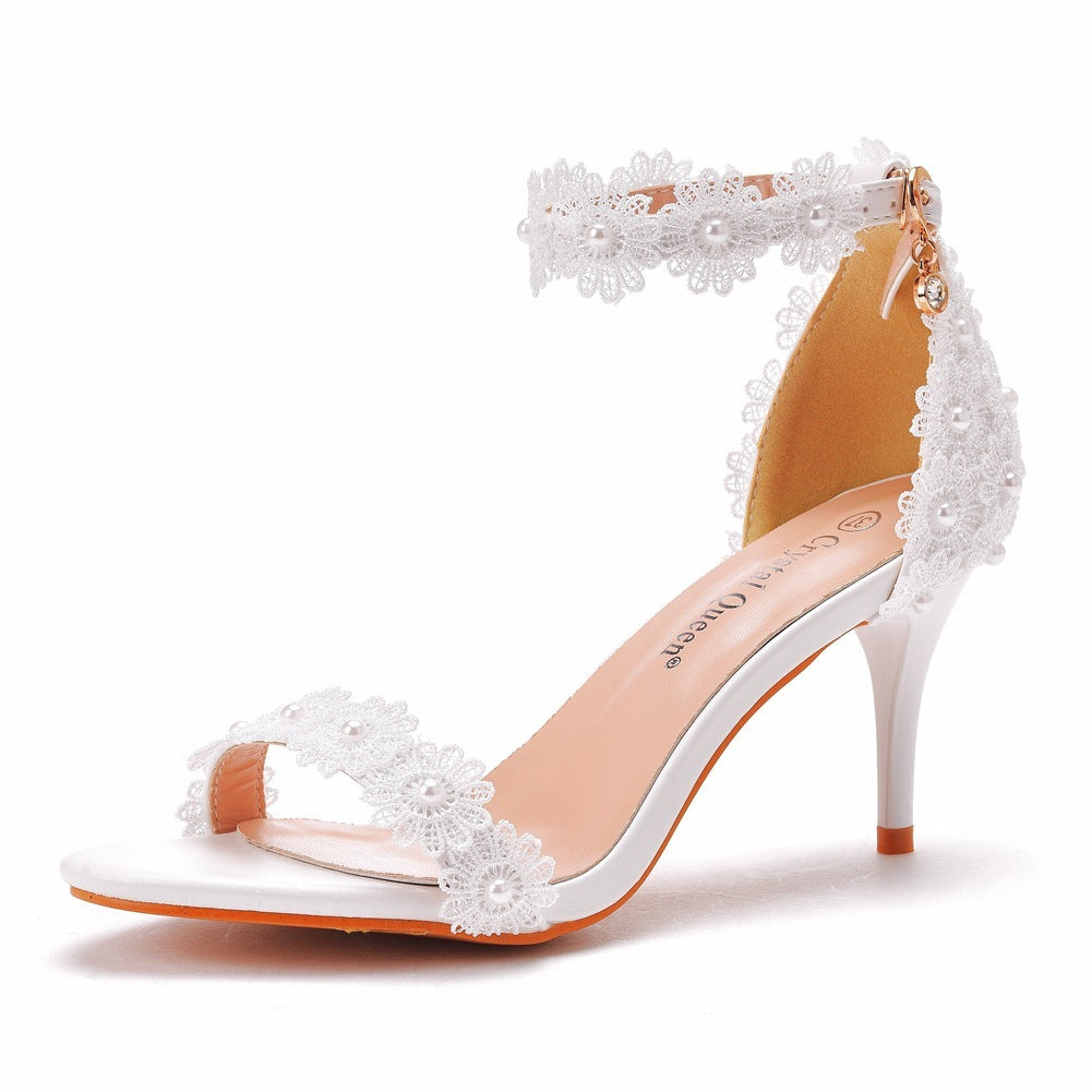 Sparkly Crystal Stiletto Party Shoes