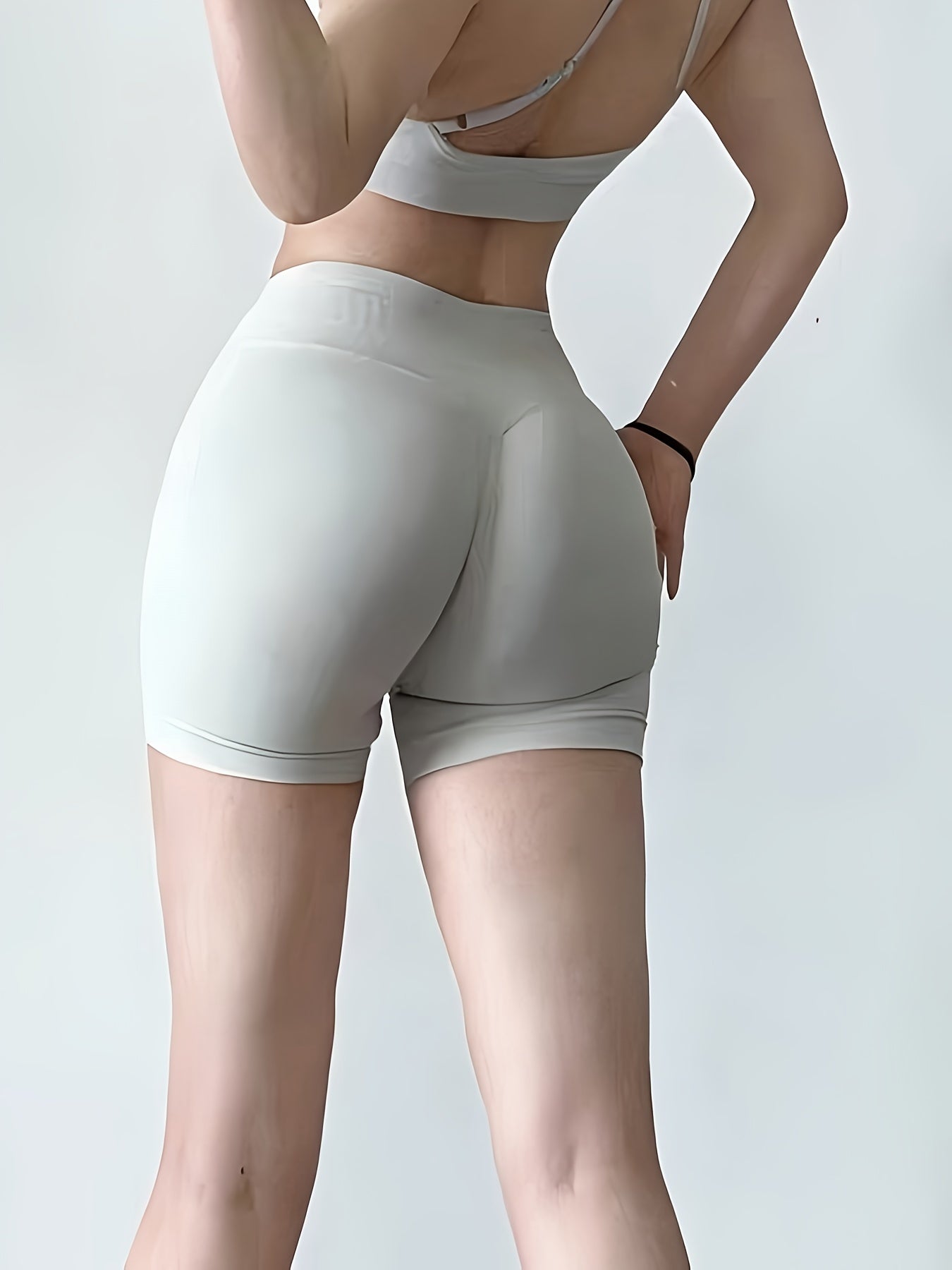 Quick-Dry High-Waisted Workout Shorts