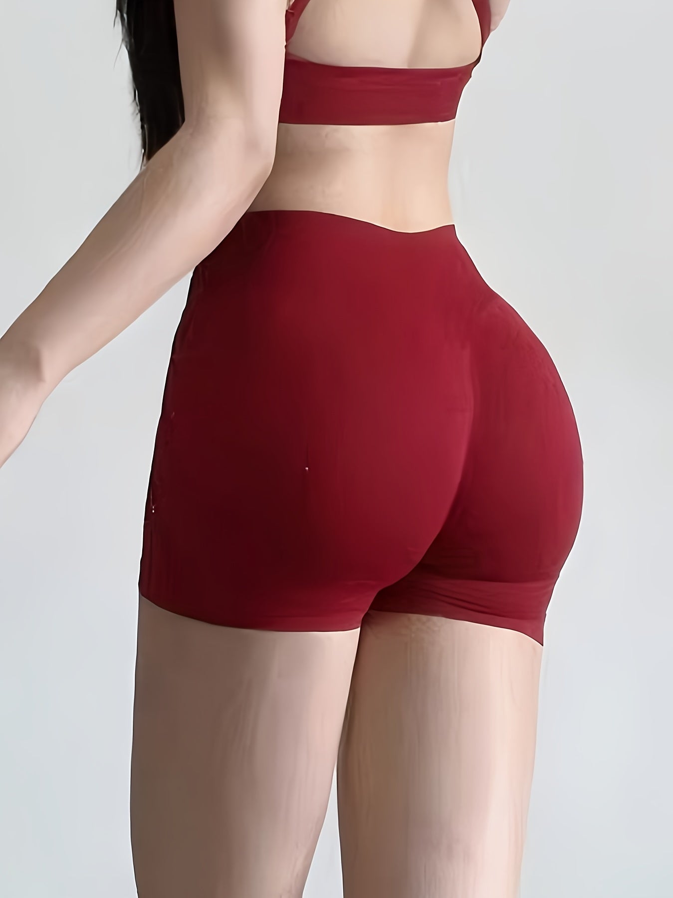 Quick-Dry High-Waisted Workout Shorts