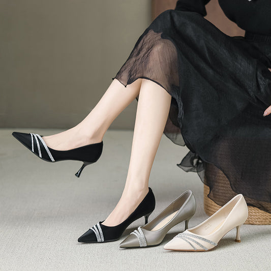 Classic Pointed Stiletto Heels for Women
