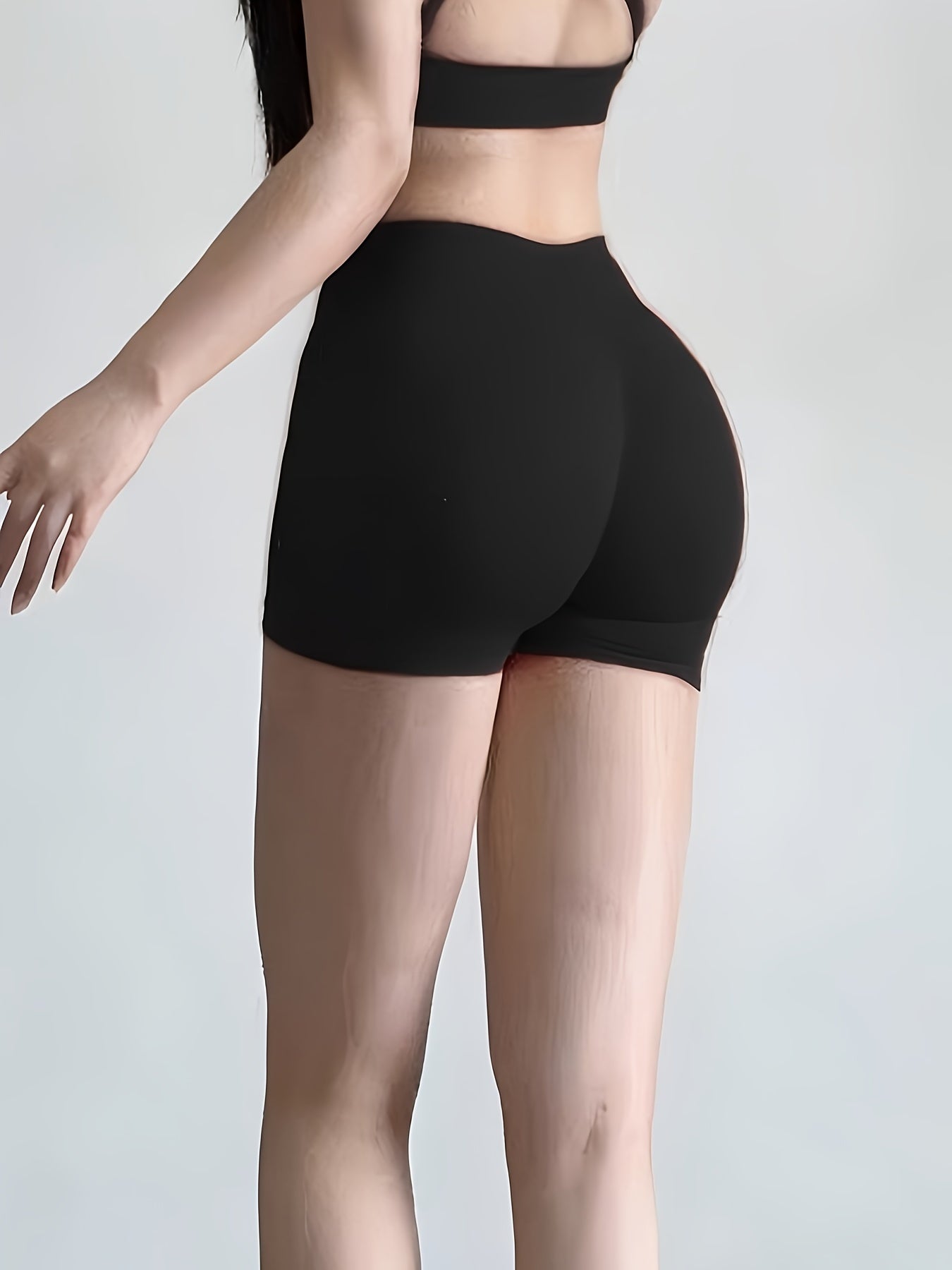 Quick-Dry High-Waisted Workout Shorts
