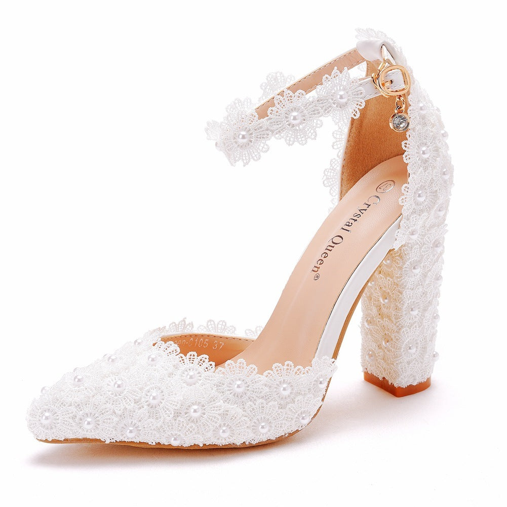 Sparkly Crystal Stiletto Party Shoes