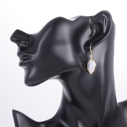 French Retro Irregular Statement Earrings