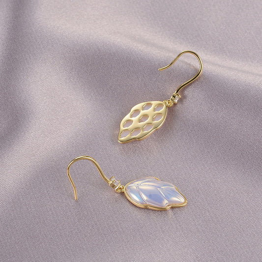 French Retro Irregular Statement Earrings